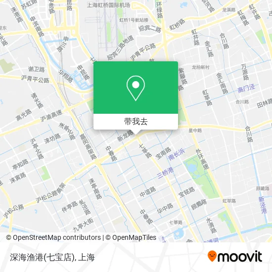 深海渔港(七宝店)地图