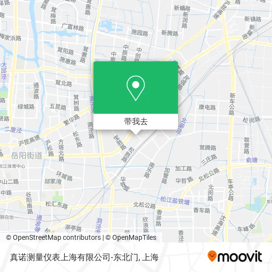 真诺测量仪表上海有限公司-东北门地图