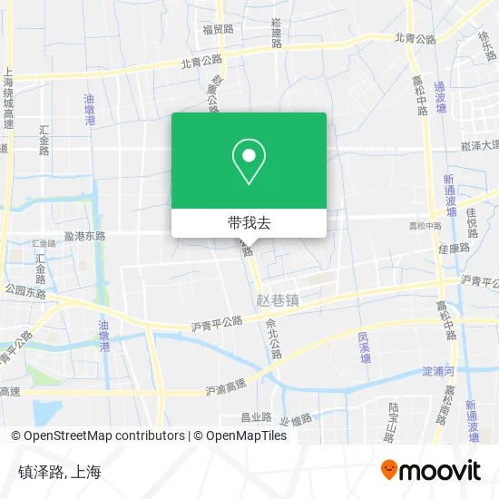 镇泽路地图