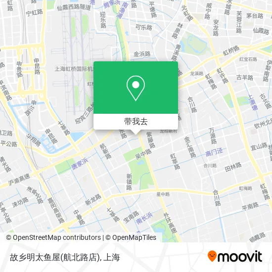 故乡明太鱼屋(航北路店)地图