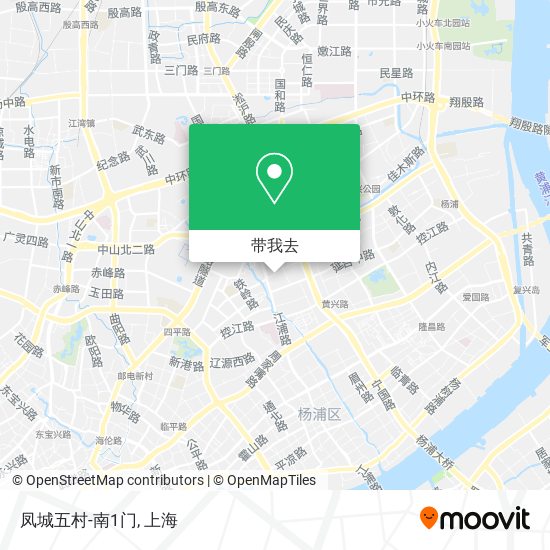 凤城五村-南1门地图