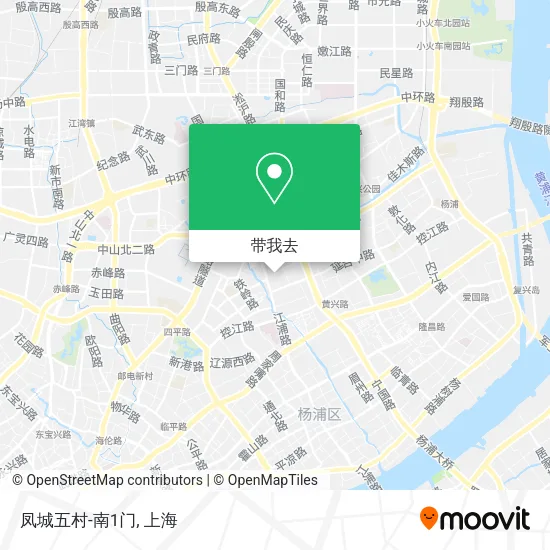 凤城五村-南1门地图