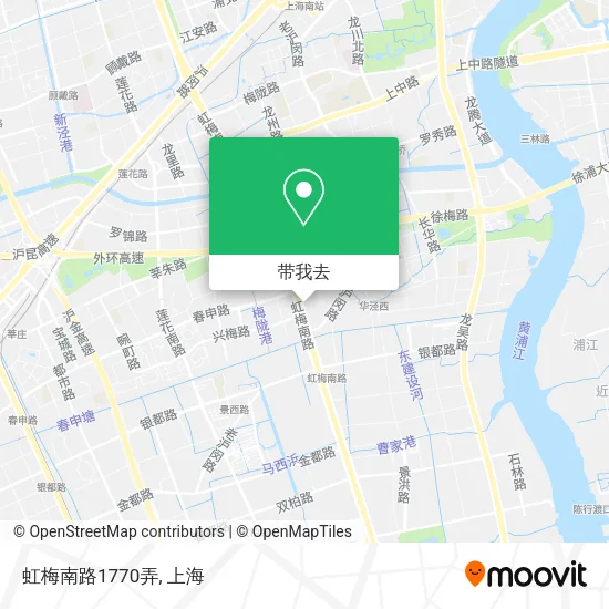 虹梅南路1770弄地图