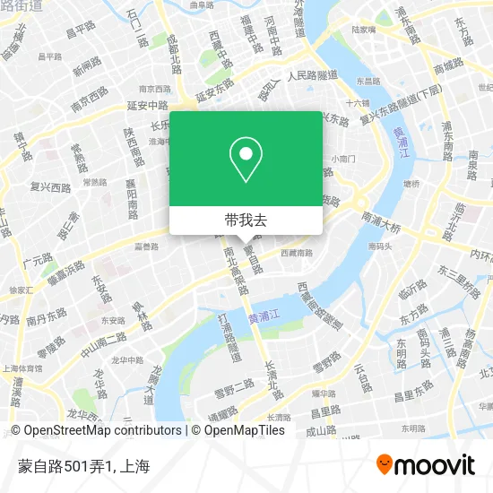 蒙自路501弄1地图