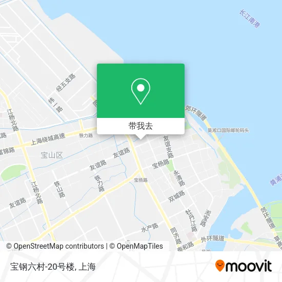 宝钢六村-20号楼地图