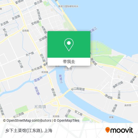 乡下土菜馆(江东路)地图