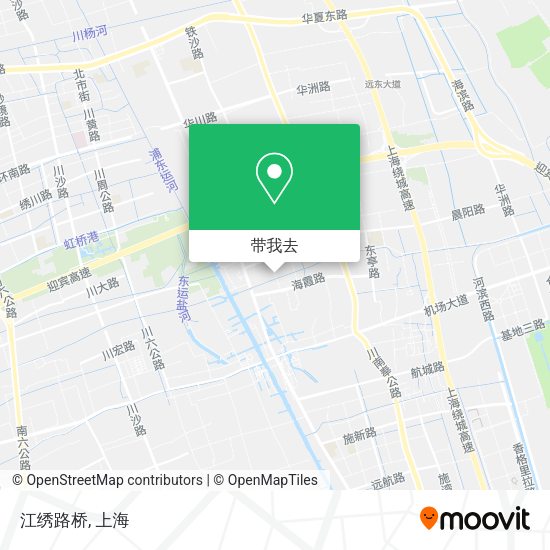 江绣路桥地图
