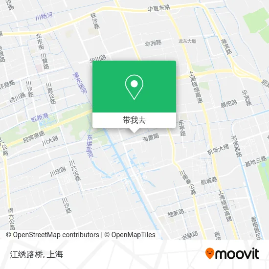 江绣路桥地图