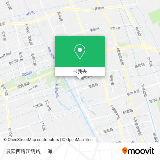 晨阳西路江绣路地图