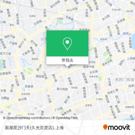 面屋毘沙门天(久光百货店)地图