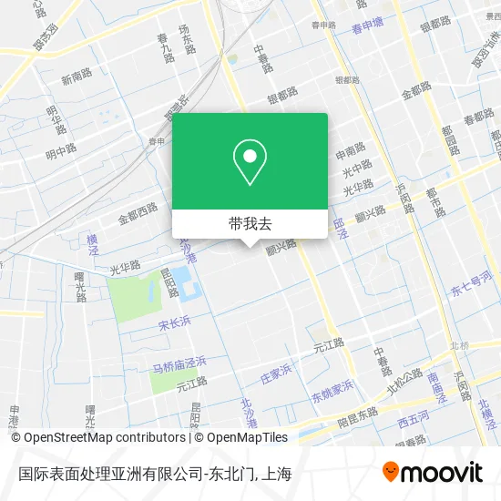国际表面处理亚洲有限公司-东北门地图