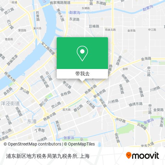 浦东新区地方税务局第九税务所地图