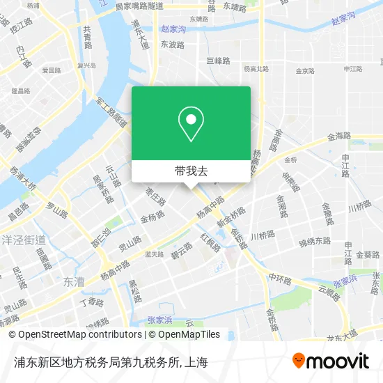 浦东新区地方税务局第九税务所地图