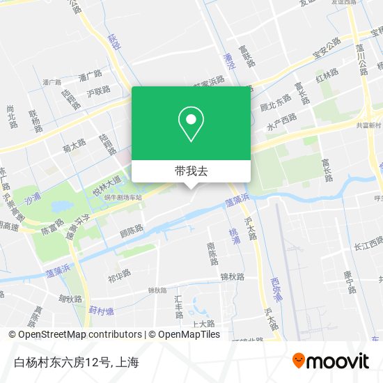 白杨村东六房12号地图