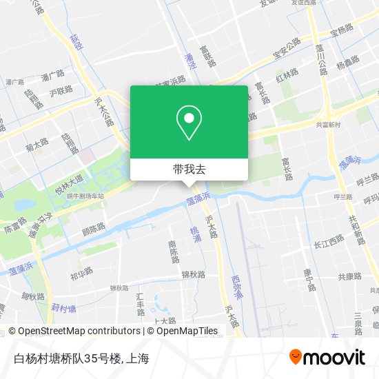 白杨村塘桥队35号楼地图