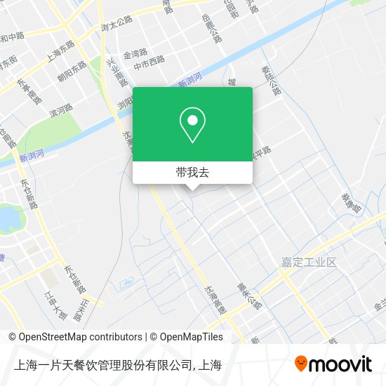 上海一片天餐饮管理股份有限公司地图