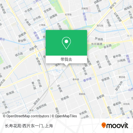 长寿花苑-西片东一门地图