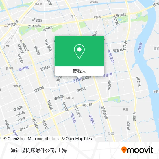 上海钟磁机床附件公司地图