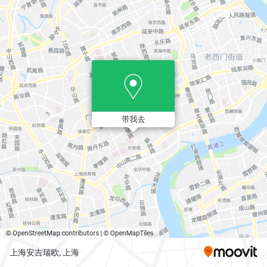 上海安吉瑞欧地图