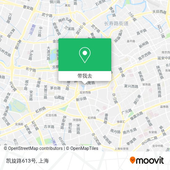 凯旋路613号地图