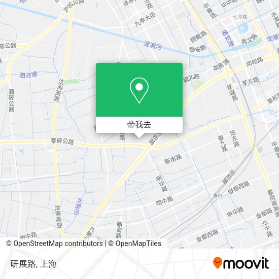 研展路地图