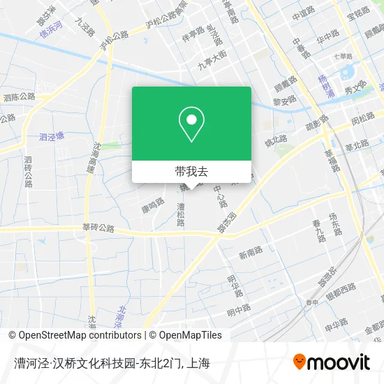 漕河泾·汉桥文化科技园-东北2门地图