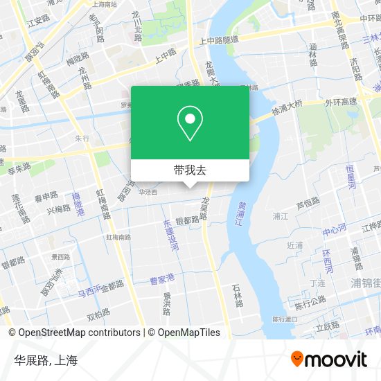 华展路地图