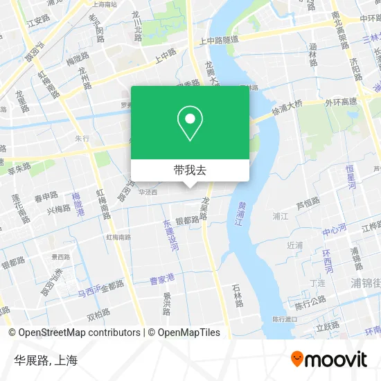 华展路地图