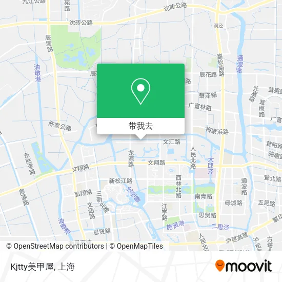 Kjtty美甲屋地图