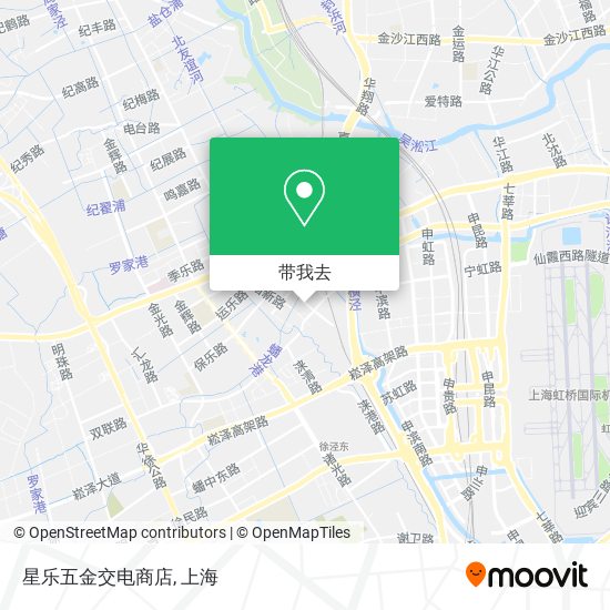 星乐五金交电商店地图