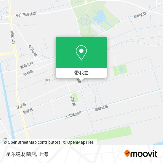 星乐建材商店地图