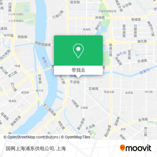 国网上海浦东供电公司地图