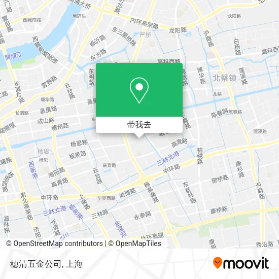 穗清五金公司地图