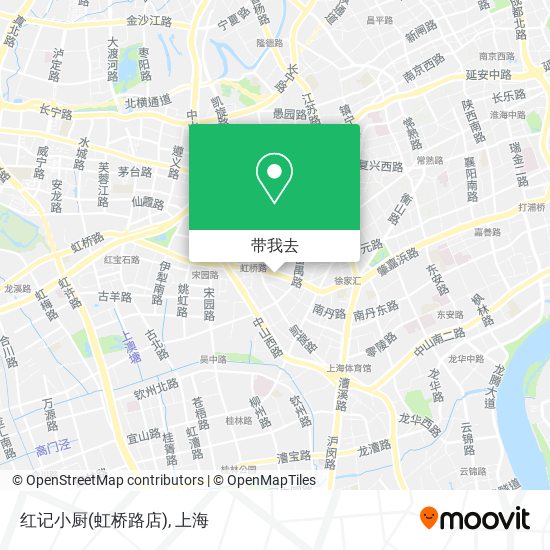 红记小厨(虹桥路店)地图