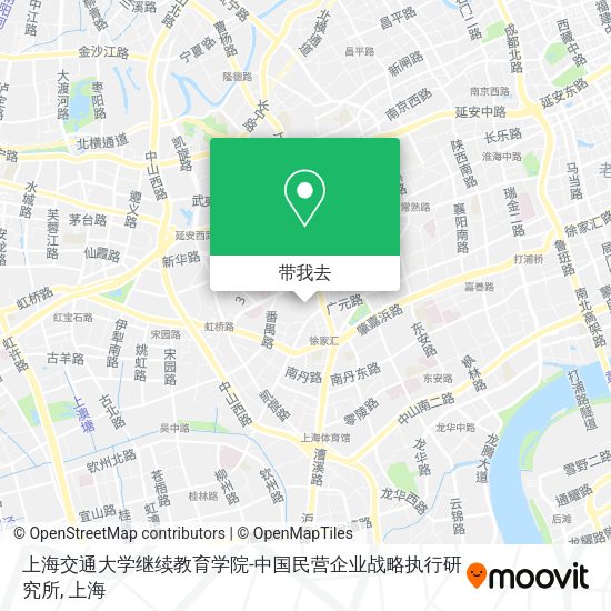 上海交通大学继续教育学院-中国民营企业战略执行研究所地图