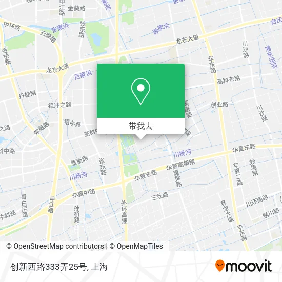 创新西路333弄25号地图