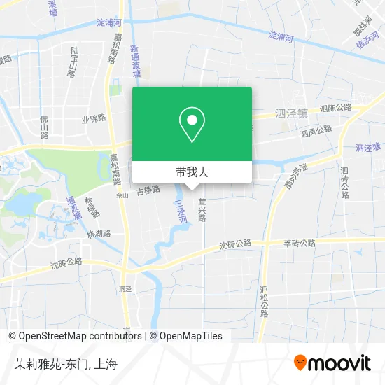 茉莉雅苑-东门地图