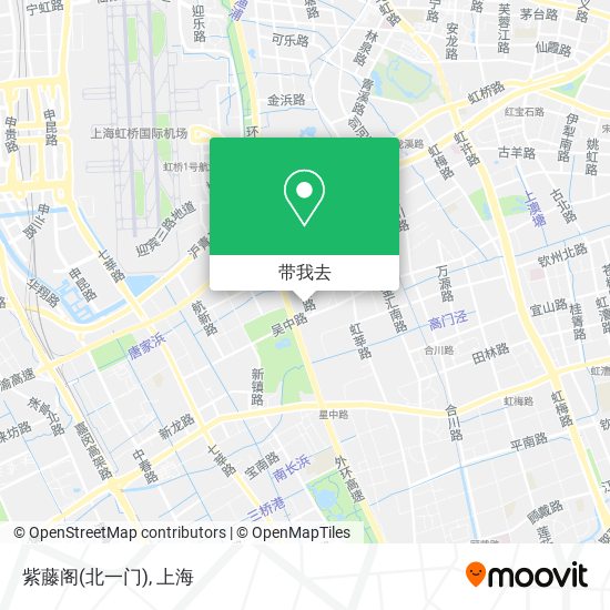 紫藤阁(北一门)地图