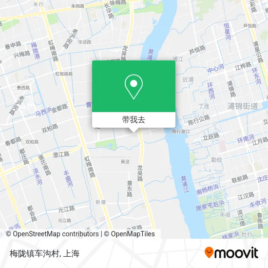 梅陇镇车沟村地图