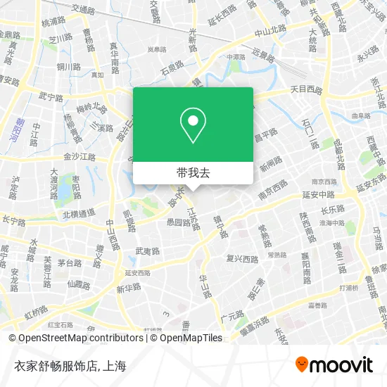 衣家舒畅服饰店地图