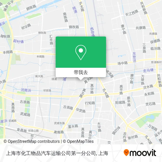 上海市化工物品汽车运输公司第一分公司地图