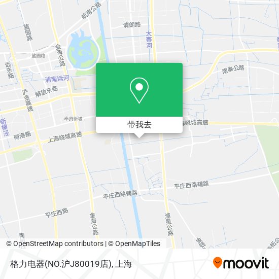 格力电器(NO.沪J80019店)地图