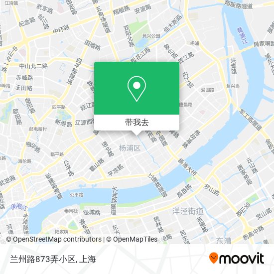 兰州路873弄小区地图