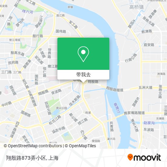 翔殷路873弄小区地图