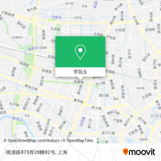 桃浦路873弄28幢82号地图