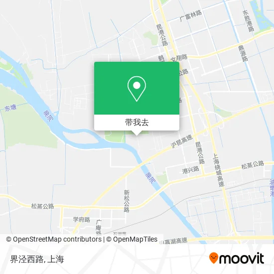 界泾西路地图