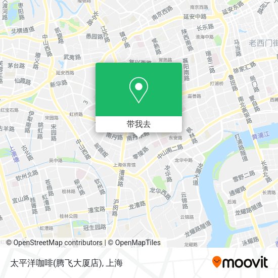 太平洋咖啡(腾飞大厦店)地图