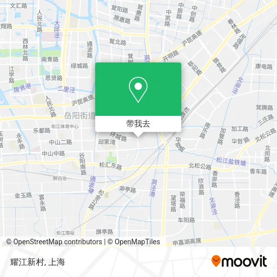 耀江新村地图