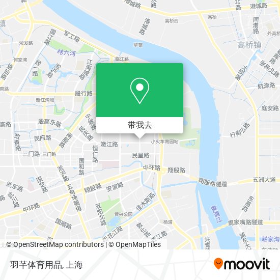 羽芊体育用品地图