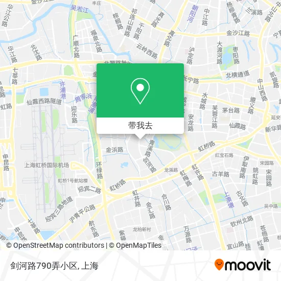 剑河路790弄小区地图